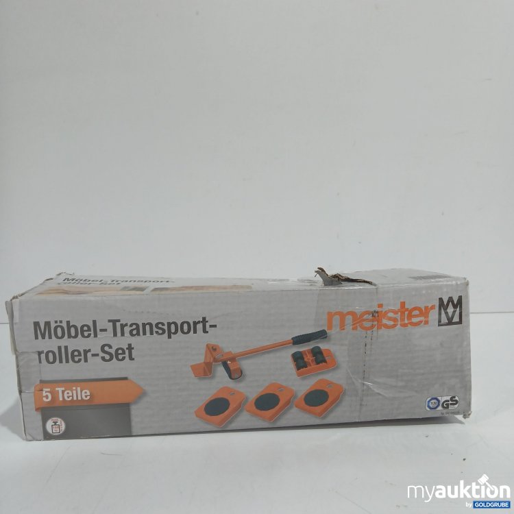 Artikel Nr. 856455 Artikel Nr. 856455: Meister Möbel-Transportroller Set 5Teile