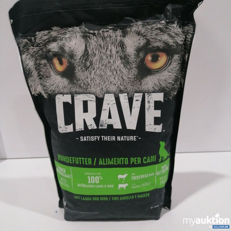 Artikel Nr. 896455: Crave Hundefutter Rind & Lamm 1kg