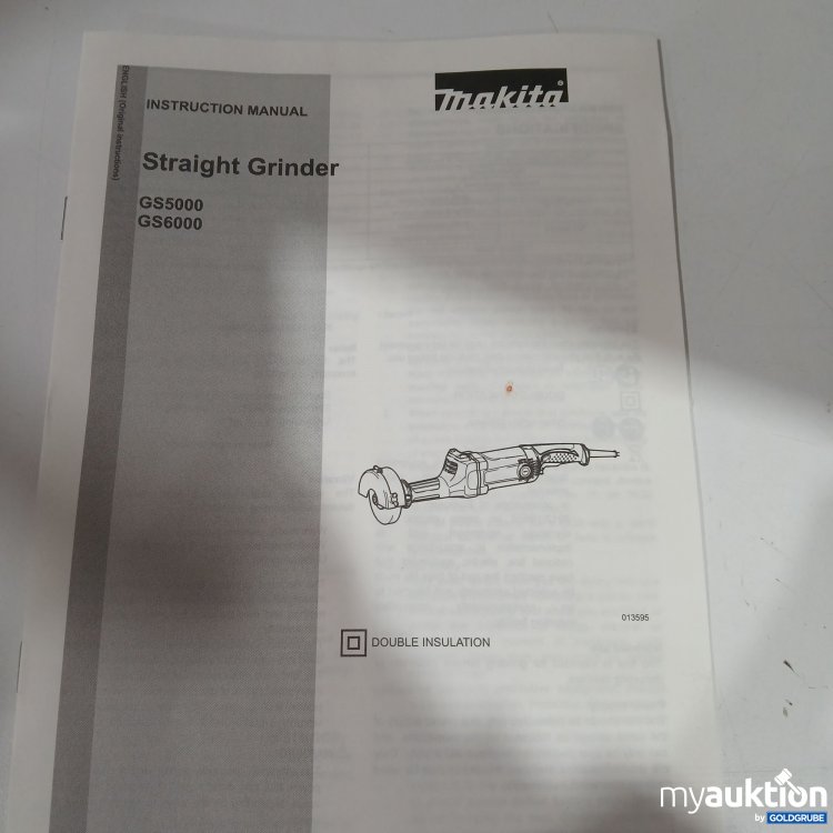 Artikel Nr. 914455: Makita Straight Grinder GS5000