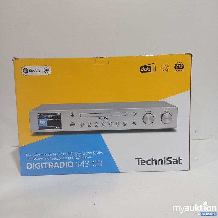 Artikel Nr. 916455 Artikel Nr. 916455: TechniSat Digitradio 143CD