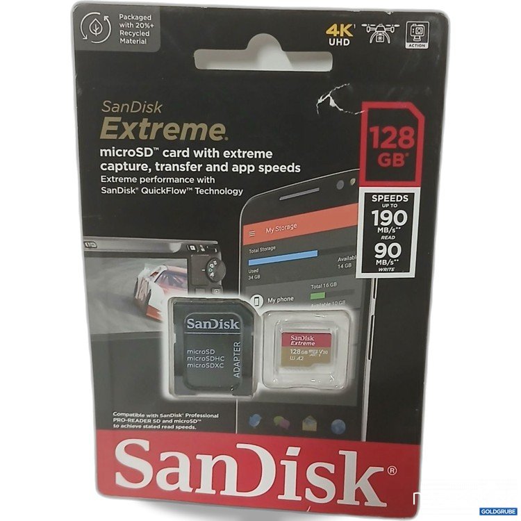 Artikel Nr. 917455 Artikel Nr. 917455: SanDisk Extreme MicroSD Card 128GB