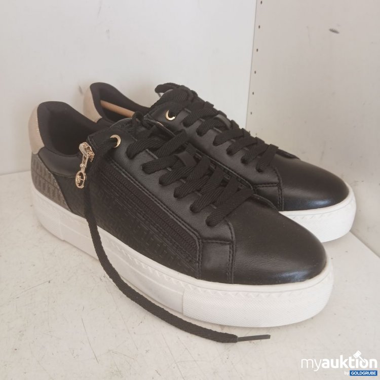Artikel Nr. 957455: TAMARIS Sneaker Schwarz/Gold