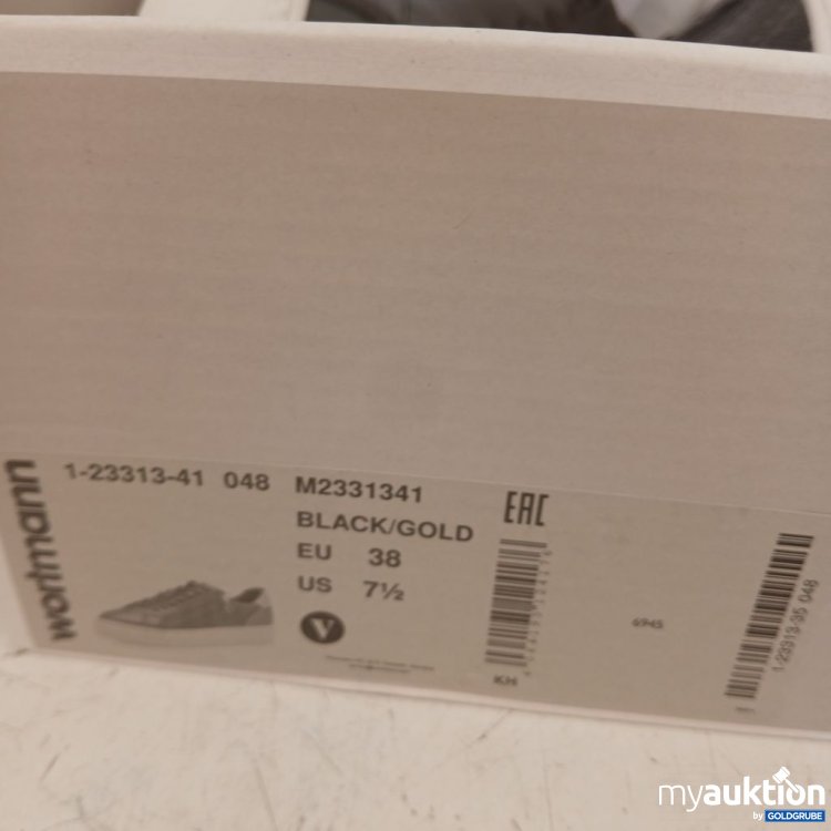 Artikel Nr. 957455: TAMARIS Sneaker Schwarz/Gold