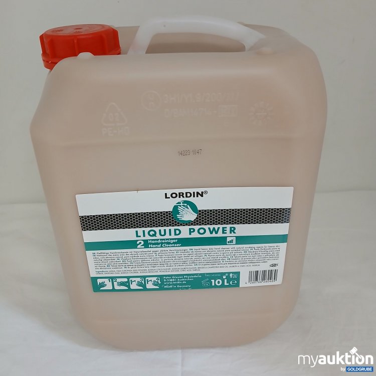 Artikel Nr. 429456: Lordin Liquid Power Handreiniger 10l