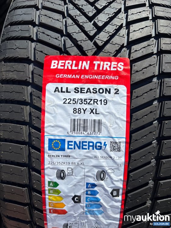Artikel Nr. 445456 Artikel Nr. 445456: Berlin Tires All Season 225/35 ZR19 88Y XL