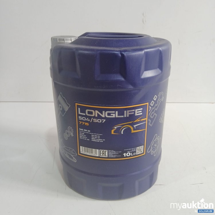 Artikel Nr. 461456: Mannol Longlife 504/507 7715 5W-30 10L 