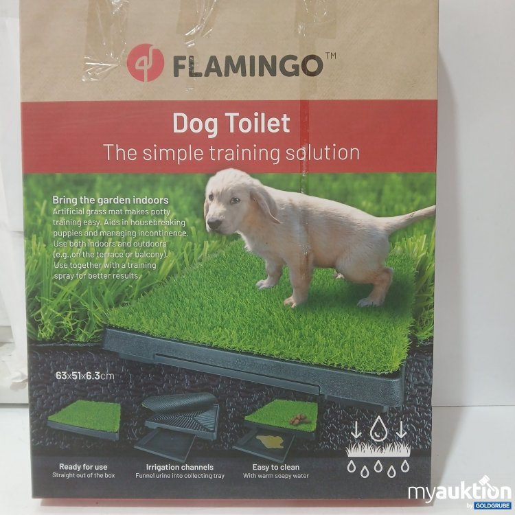 Artikel Nr. 464456 Artikel Nr. 464456: Flamingo Dog Toilet künstliches Gras 63x51x6,3 cm