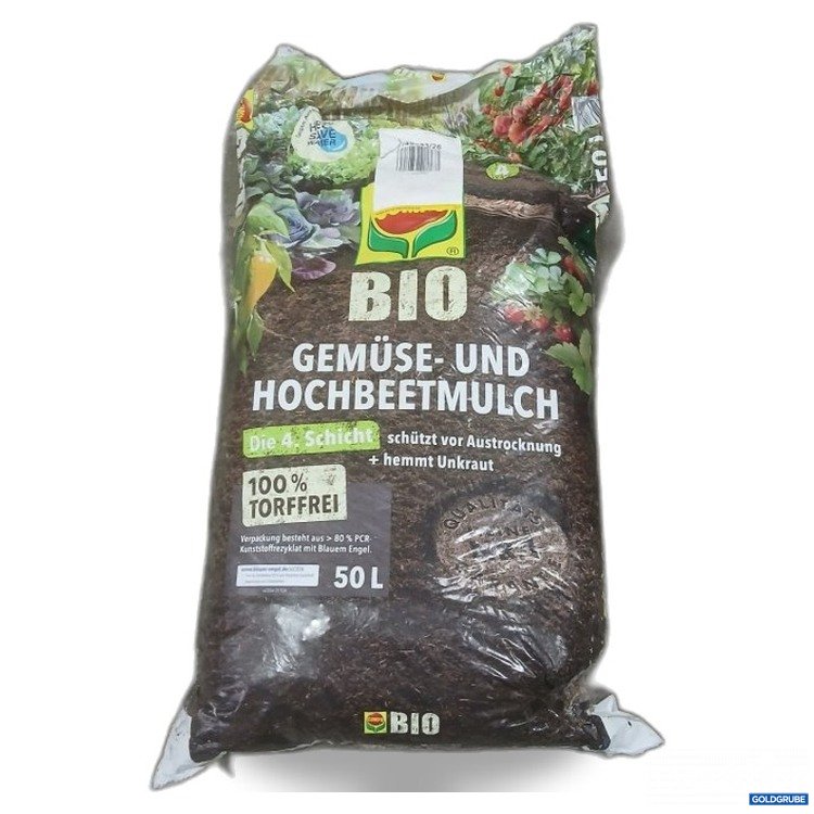 Artikel Nr. 465456 Artikel Nr. 465456: COMPO Bio Gemüse- und Hochbeetmulch 50L