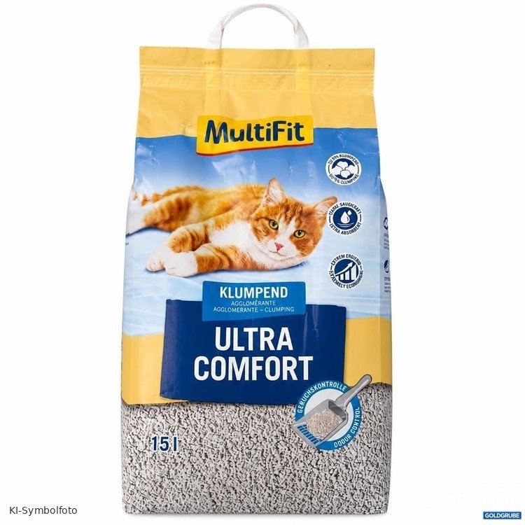 Artikel Nr. 470456: MultiFit Katzenstreu Ultra Comfort klumpend 15 l