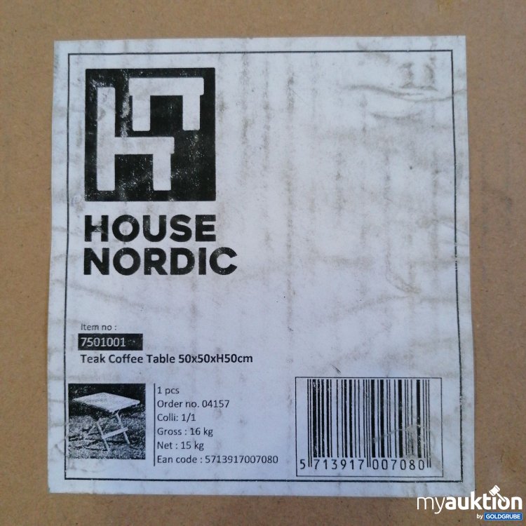 Artikel Nr. 760456 Artikel Nr. 760456: House Nordic Teak Coffee Table
