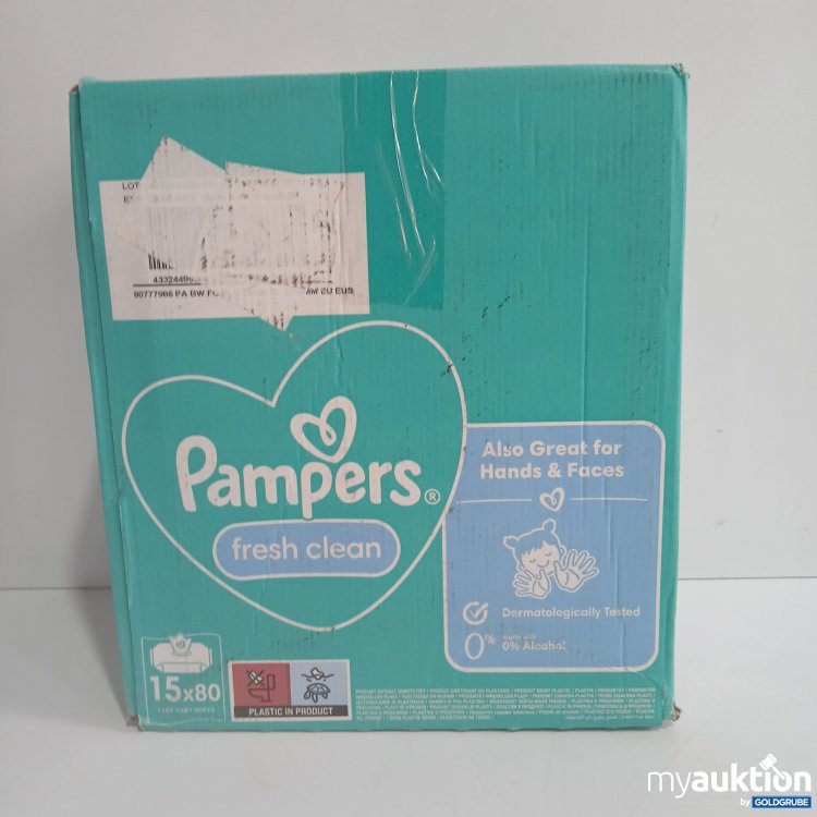 Artikel Nr. 855456 Artikel Nr. 855456: Pampers fresh clean Baby Wipes 15x80Stk