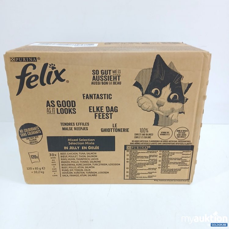 Artikel Nr. 865456 Artikel Nr. 865456: Purina Felix Katzenfutter Mixed Selection 120×85g
