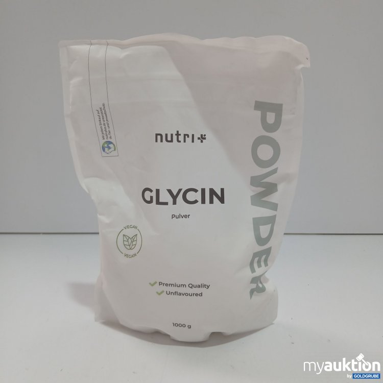 Artikel Nr. 868456 Artikel Nr. 868456: Nutri+ Glycin Pulver 1000g