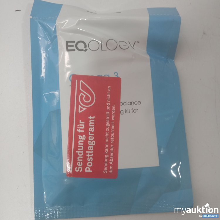 Artikel Nr. 873456 Artikel Nr. 873456: ECOLOGY Omega-3-Testkit