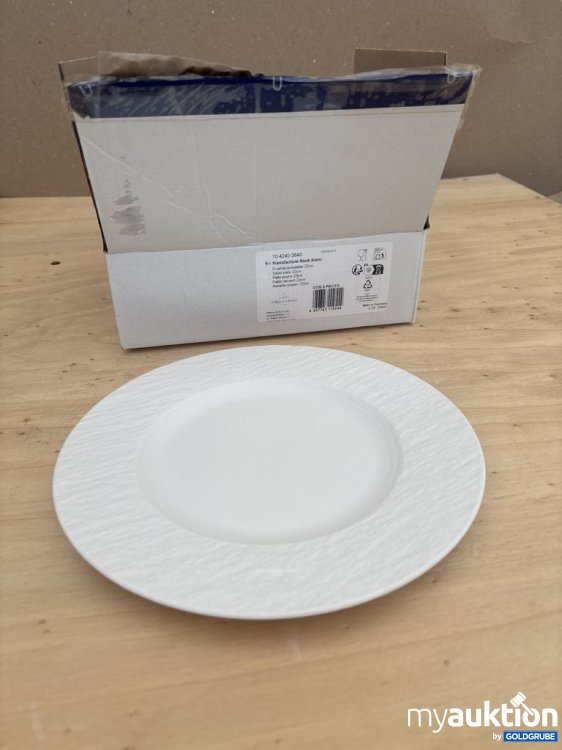 Artikel Nr. 921456: Villeroy & Boch Manufacture Rock blanc Teller 22 cm