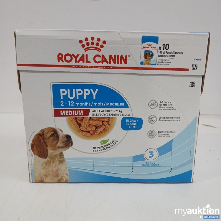Artikel Nr. 950456: Royal Canin Puppy  Medium 10x140g 