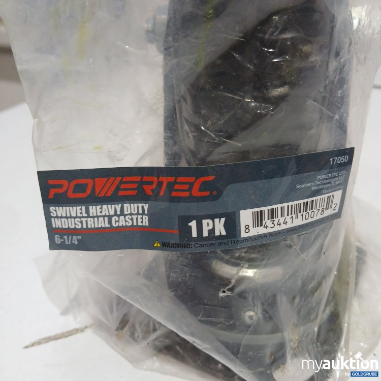 Artikel Nr. 955456: Powertec swivel heavy duty Industrial caster 6-1/4" 1PK