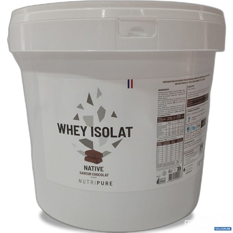 Artikel Nr. 958456: Nutripure Whey Isolat Native mit Schokoladengeschmack, 4Kg