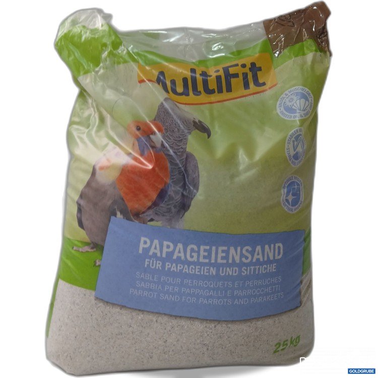 Artikel Nr. 970456: MultiFit Papageiensand für Papageien und Sittiche 25Kg