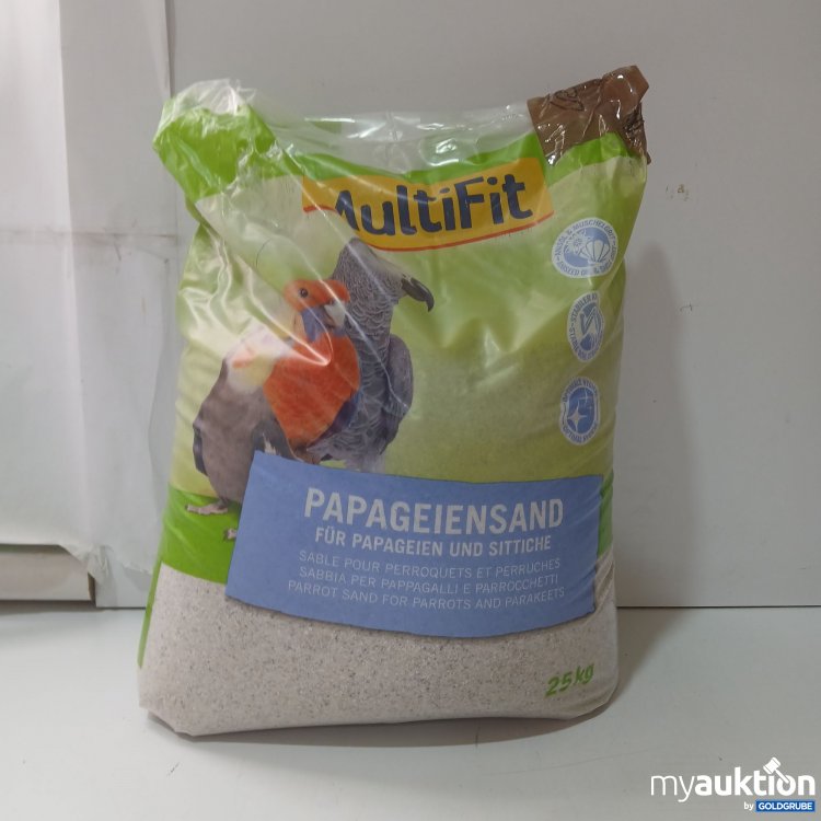 Artikel Nr. 970456: MultiFit Papageiensand für Papageien und Sittiche 25Kg
