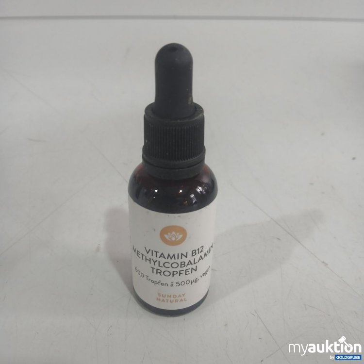 Artikel Nr. 986456 Artikel Nr. 986456: Sunday Natural Vitamin B12 Methylcobalamin Tropfen 30ml