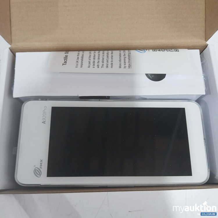 Artikel Nr. 446457: Pax A920Pro Smart Mobile Payment Terminal Seriennr. 1854361336