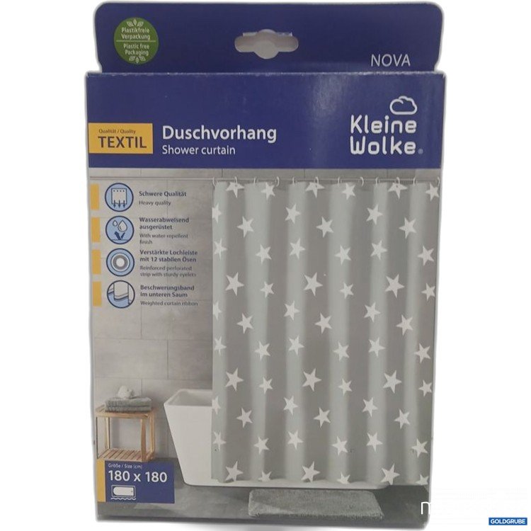 Artikel Nr. 447457 Artikel Nr. 447457: Kleine Wolke Duschvorhang NOVA 180 x 180cm