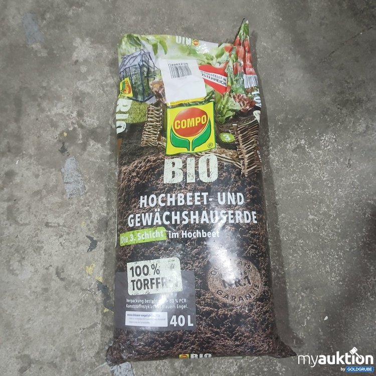 Artikel Nr. 465457 Artikel Nr. 465457: Compo Bio Hochbeet- und Gewächshauserde 40L
