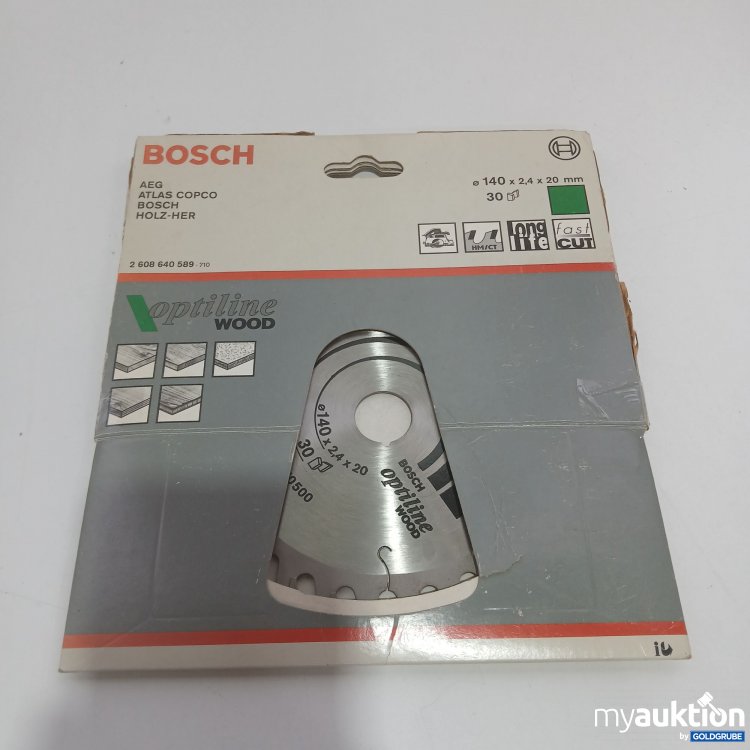 Artikel Nr. 518457 Artikel Nr. 518457: Bosch Kreissägeblatt Holz 140x2,4x20mm