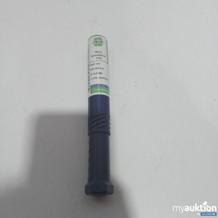 Artikel Nr. 522457 Artikel Nr. 522457: Reca Spiralbohrer HSS 15mm DIN 338 R-N 0624 150