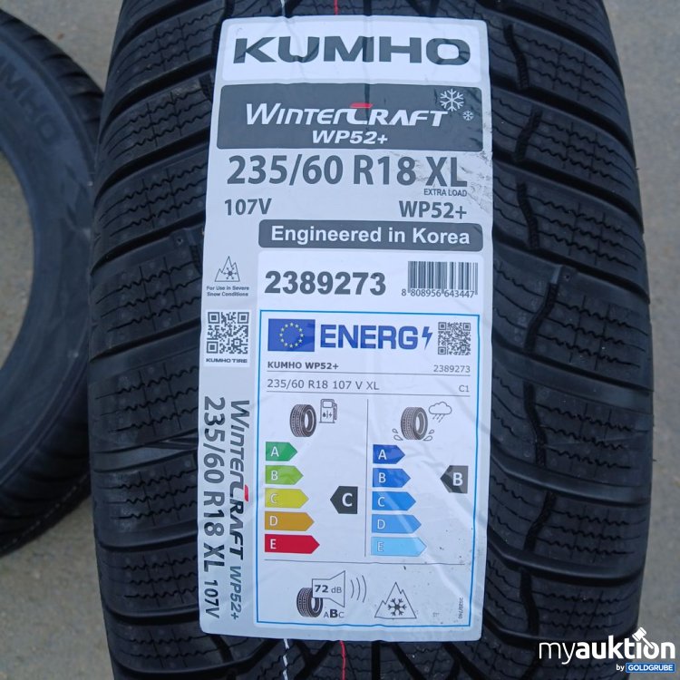 Artikel Nr. 523457: Kumho WinterCraft WP52+ 235/60 R18 XL