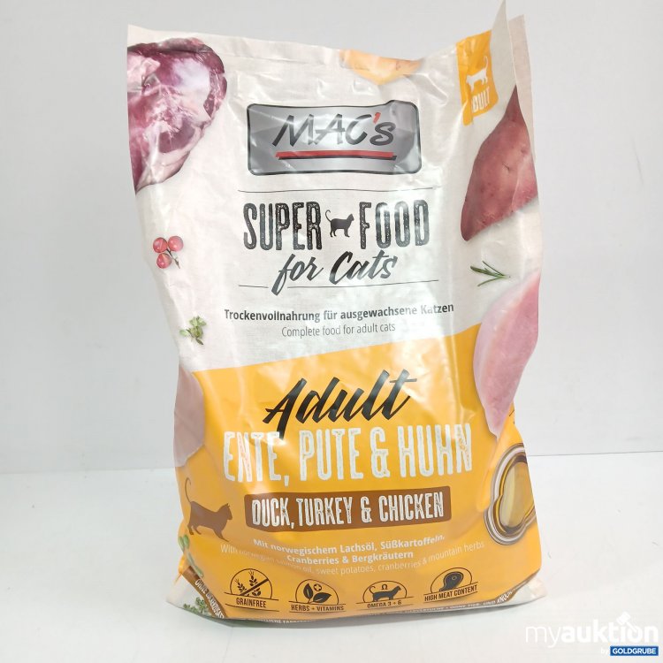 Artikel Nr. 865457: MAC'S Super Food für Katzen Adult 7Kg