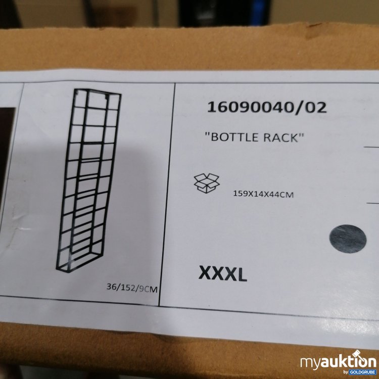 Artikel Nr. 890457: XXXLutz Landscape Bottle Rack 159x14x44cm 16090040/02 