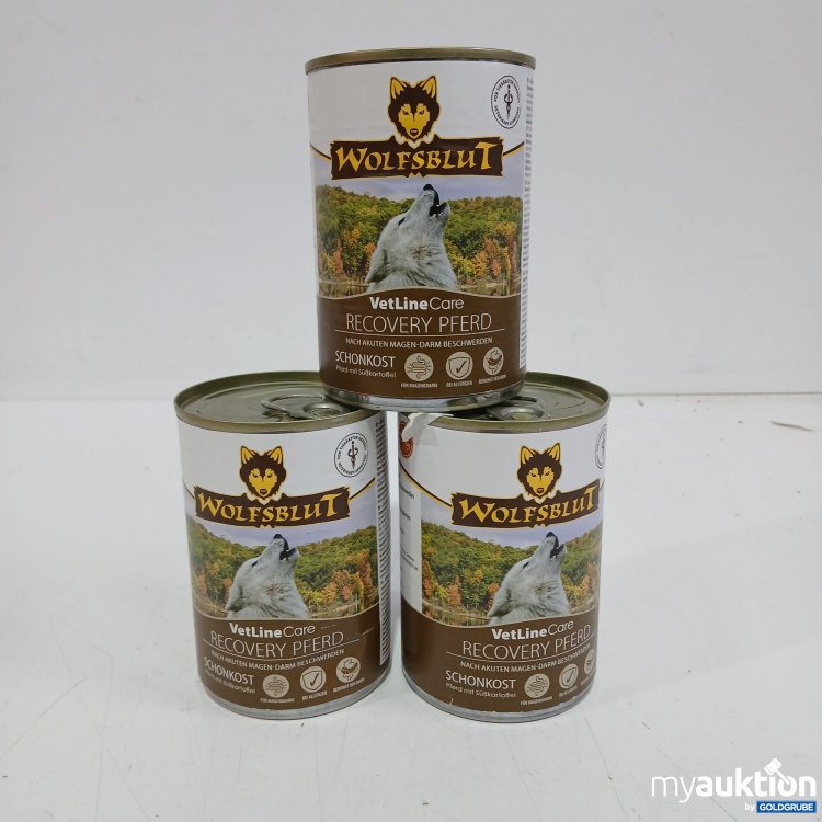 Artikel Nr. 950457: Wolfsblut VetLine Care Schonkost Pferd mit Süßkartoffeln 3x 395g 