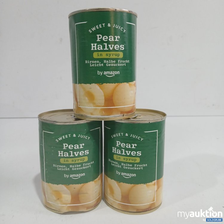 Artikel Nr. 959457: Amazon Pear Halves in Syrup je 411g 