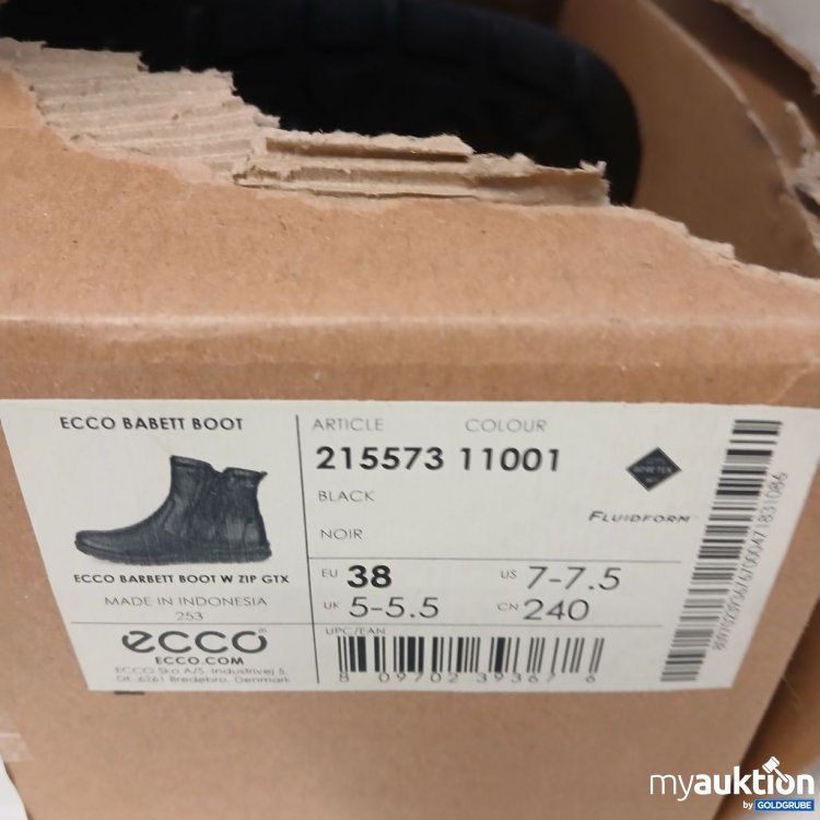 Artikel Nr. 963457: ECCO Babett Boot W Zip GTX Schwarz