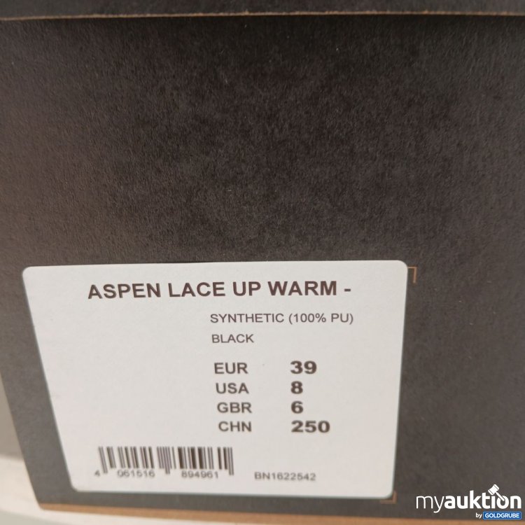 Artikel Nr. 964457: Buffalo ASPEN Lace Up Warm Stiefeletten schwarz