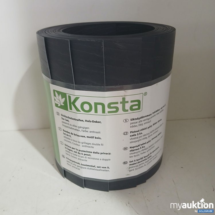 Artikel Nr. 978457: Konsta Sichtschutzstreifen  Holz Dekor 