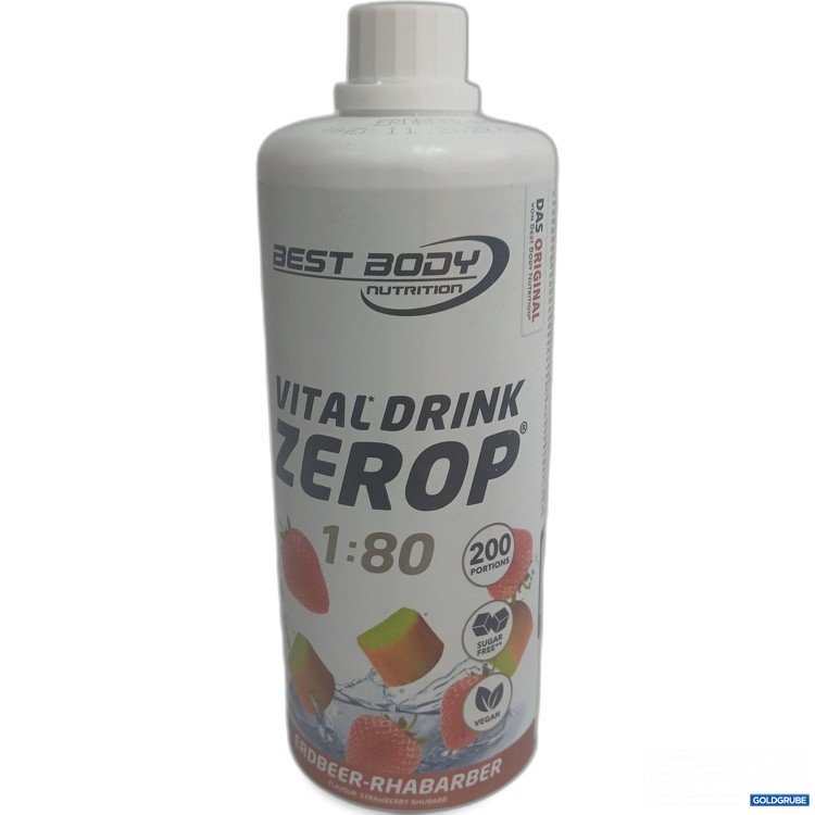 Artikel Nr. 979457 Artikel Nr. 979457: Best Body Vital Drink Zerop 1:80 Erdbeer-Rhabarber 1L