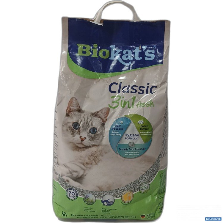 Artikel Nr. 987457: BioKats Classic 3in1 fresh Katzenstreu 18L