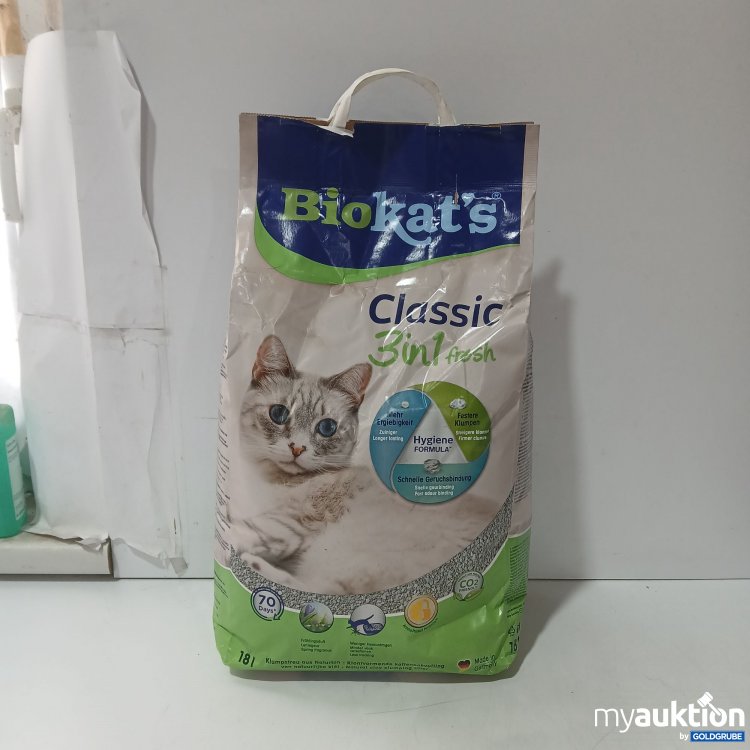 Artikel Nr. 987457: BioKats Classic 3in1 fresh Katzenstreu 18L