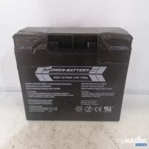 Auktion Power-Battery 12V 17Ah