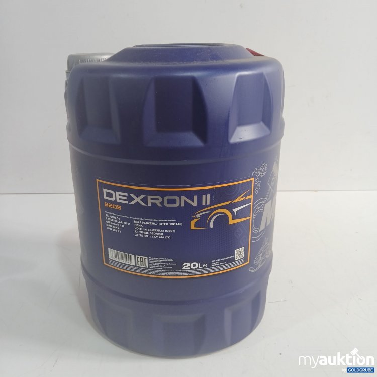 Artikel Nr. 461458 Artikel Nr. 461458: Mannol Dexron II 8205 20L