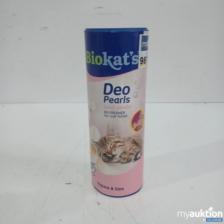 Artikel Nr. 466458: Biokats Biokat's Deo Pearls baby powder Katzenstreu Geruchsneutralisierer