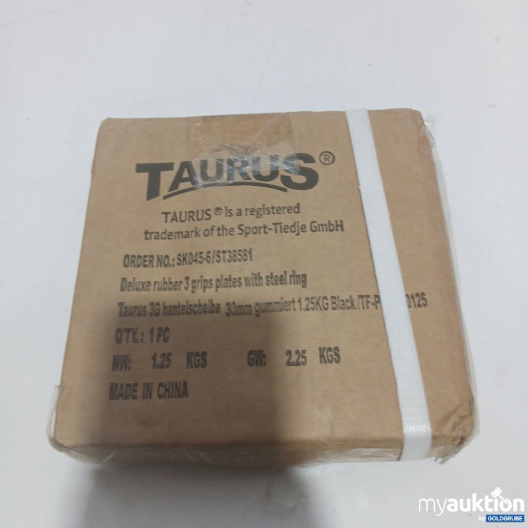 Artikel Nr. 522458 Artikel Nr. 522458: Taurus Deluxe Rubber 3 Grips plates with steel ring