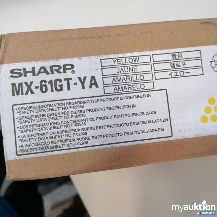 Artikel Nr. 709458: Sharo MX-61GT-YA Yellow 
