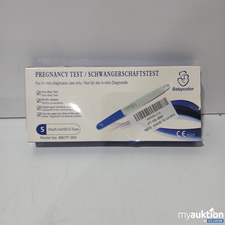 Artikel Nr. 835458 Artikel Nr. 835458: Schwangerschaftstest Babycolor