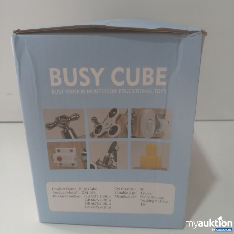 Artikel Nr. 846458 Artikel Nr. 846458: Spielzeug Busy Cube | Montessori