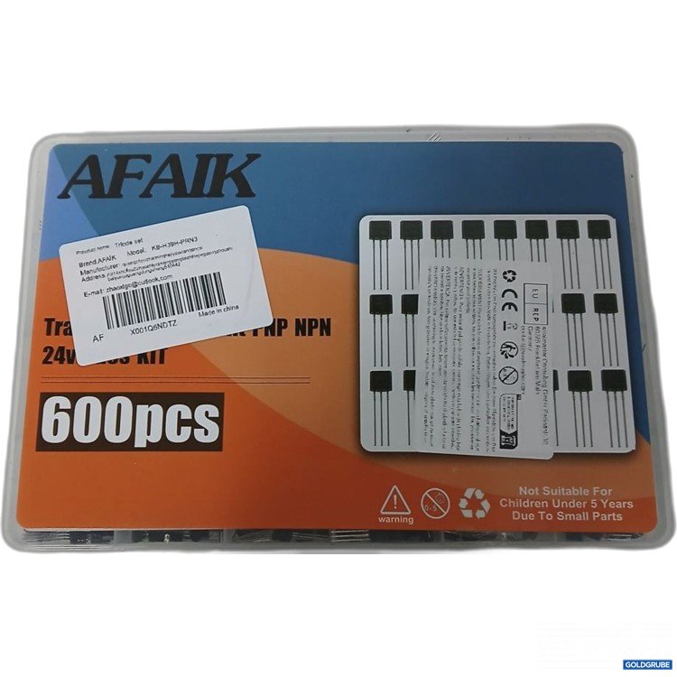 Artikel Nr. 918458: AFAIK Transistor Kit 600 pcs