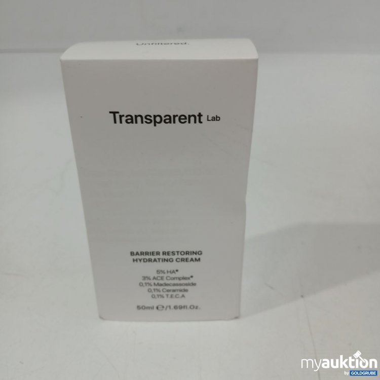 Artikel Nr. 919458: Transparent Lab Barrier Restoring Hydrating Cream 50 ml